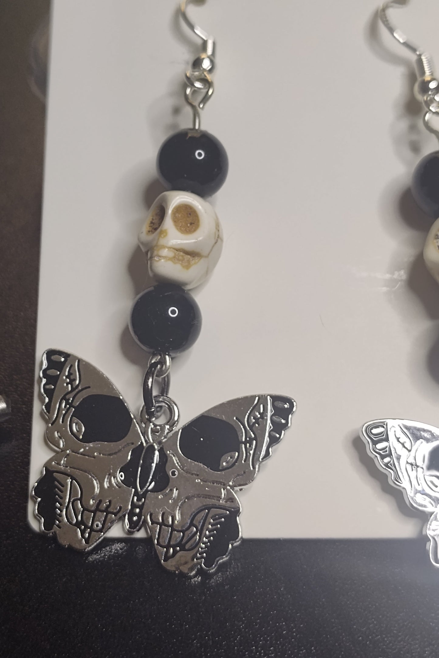 Skull & Butterfly Earrings