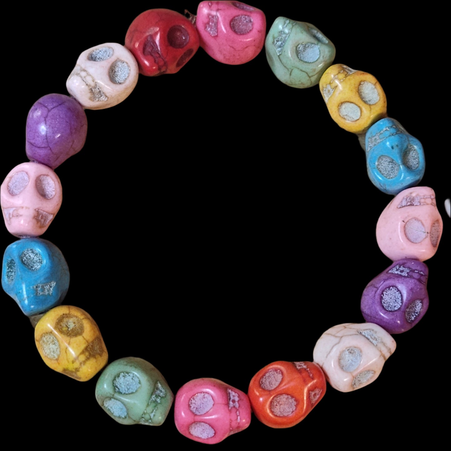 Fiesta Skull Stretch Bracelet