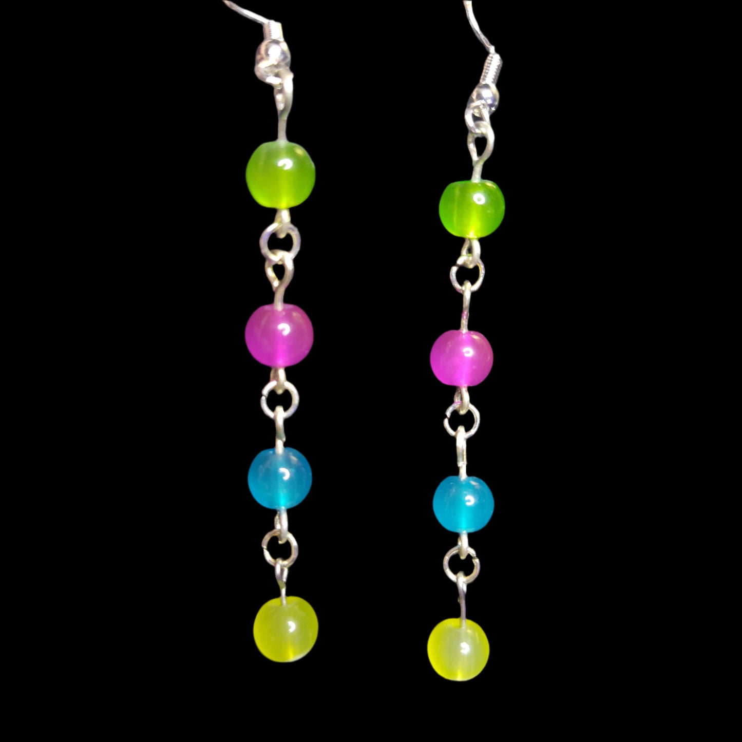 Neon Pop Dangle Earrings