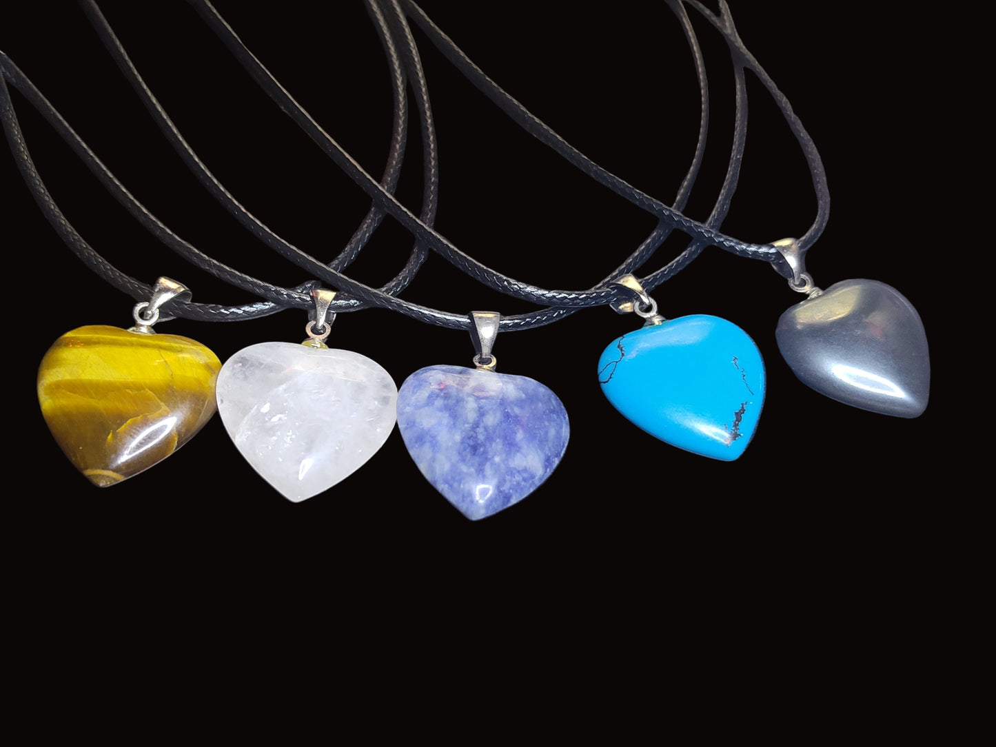 Crystal Heart Pendant Necklace