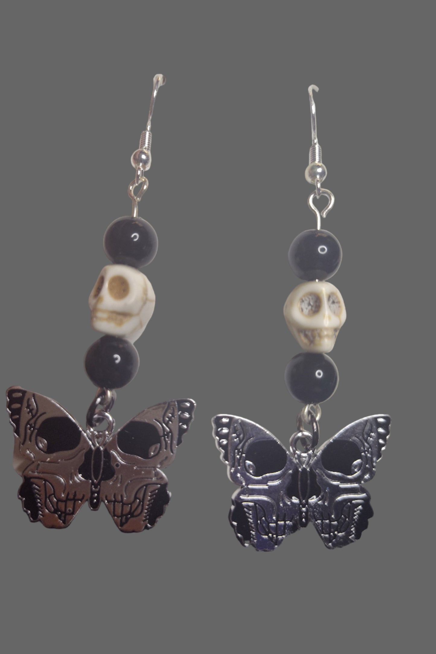 Skull & Butterfly Earrings