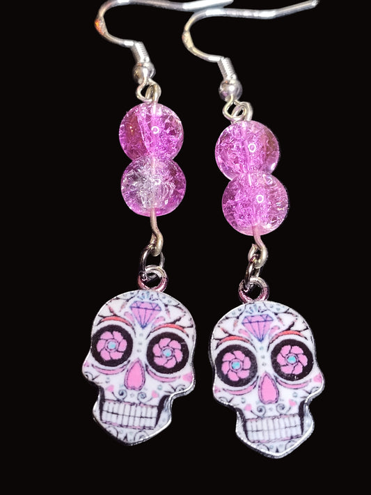 Sugar Skull Earrings