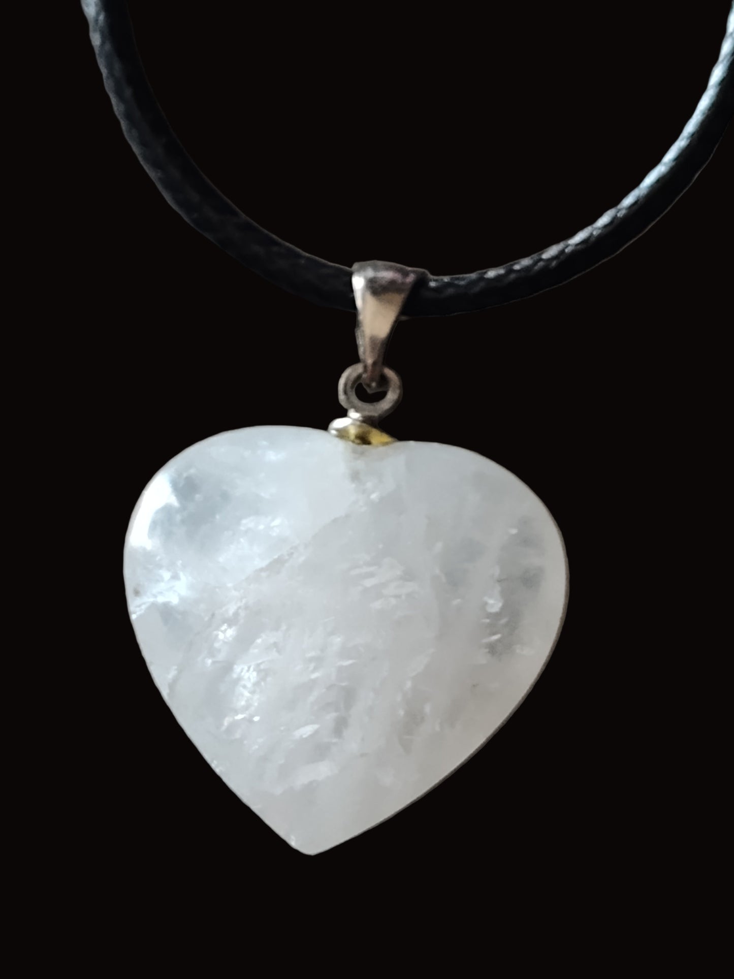 Crystal Heart Pendant Necklace