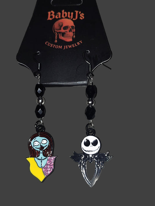 Haunted Love Mismatched Earrings