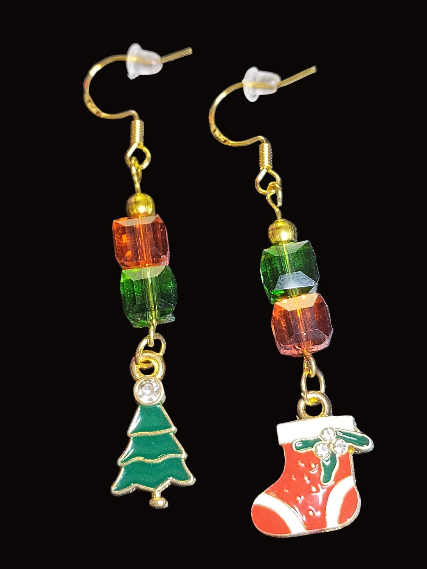 Festive Christmas Charm Earrings