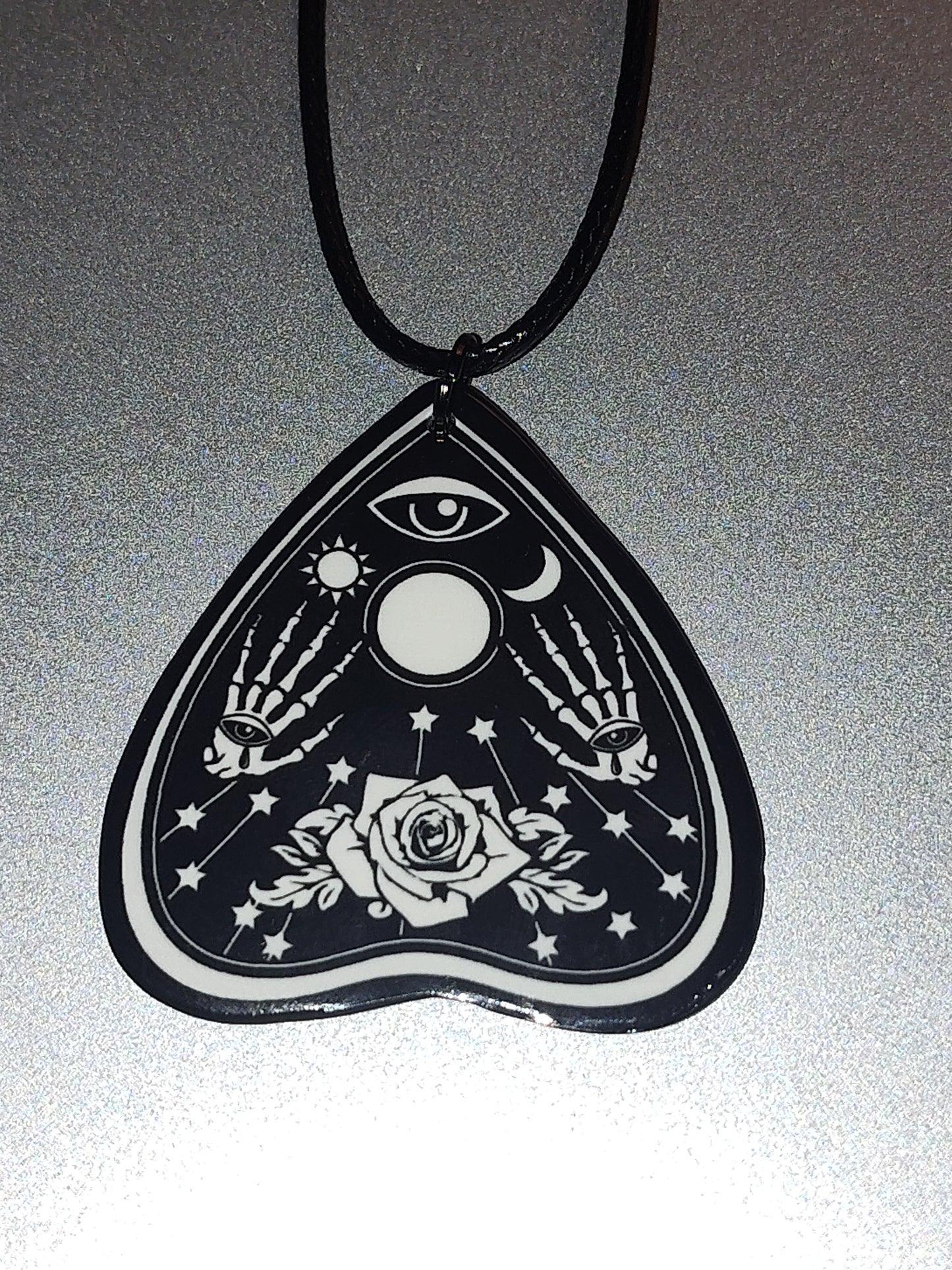 Mystic Rose Planchette Necklace
