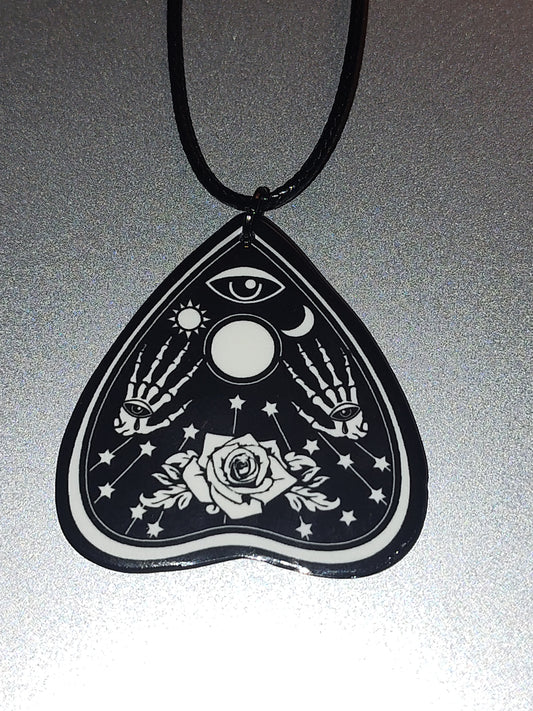 Mystic Rose Planchette Necklace
